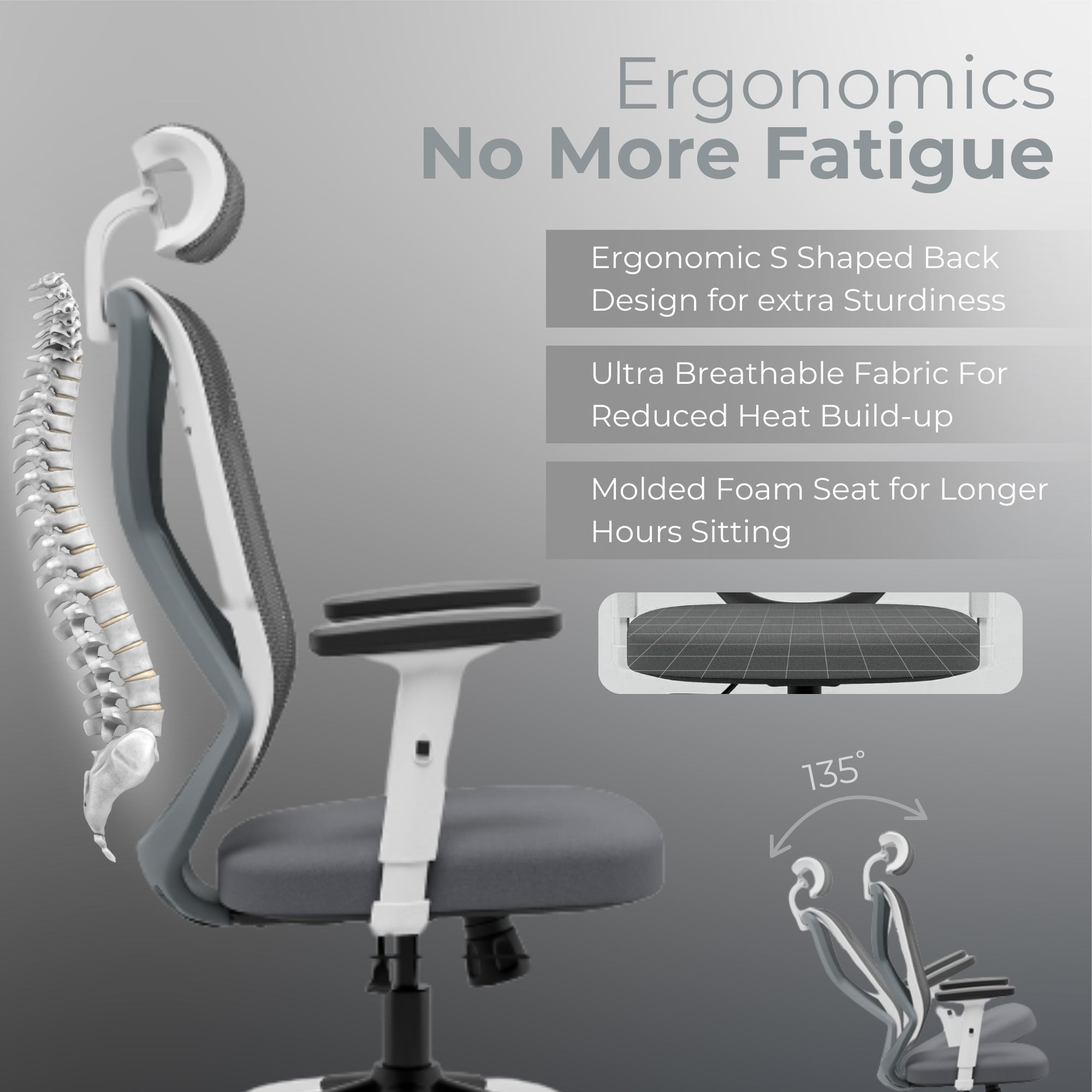 Ergo Throne AeroFlex Office Chair